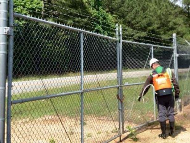 Fence Lines and Pavement Crack Weeds & Building Corners Herbicide Spray Applications