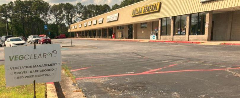 Asphalt, Gravel, Curbs & Parking Lot Vegetation Weeds Control Applications for Commercial Customer Property VegClear