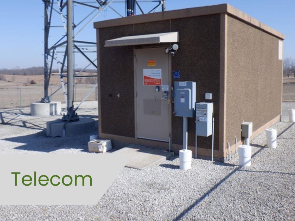 communication towers, gravel bare ground, fence line, monthly grass and weed control, vegetation management, herbicide spraying