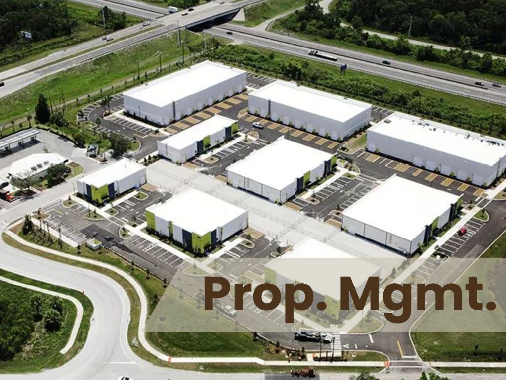 Industrial Complex with Manicured Bare Ground Areas and Weed-Free Landscaping, Professional Property