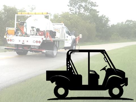 industrial vegetation control on gravel and paved lots