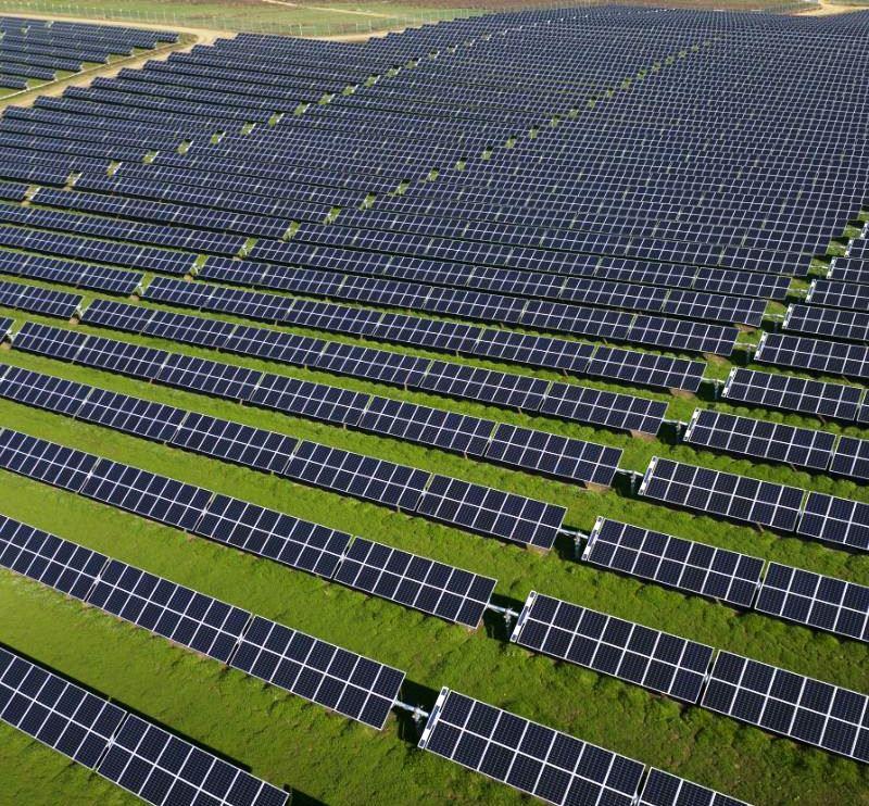 Rugged Solar Farm Landscape Demanding Detailed Vegetation Management Strategies to Safeguard Critical Power Infrastructure and Company Assets