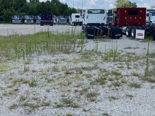 Industrial bareground and gravel lot vegetation control services by VegClear
