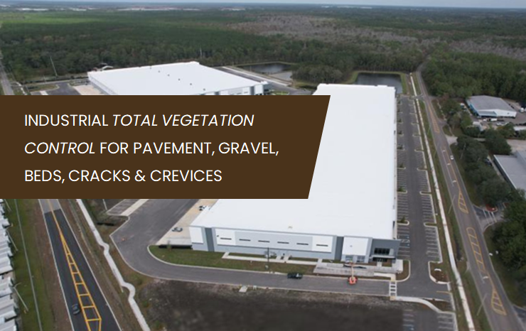 VegClear™ in action: A powerful solution eliminating vegetation growth along roadsides, curbs, and fence rows. Ideal for bareground treatment in industrial areas, data centers, acreage, parking lots, gravel parcels, and challenging terrains. Trusted by managers of commercial properties, public land, and industrial builds