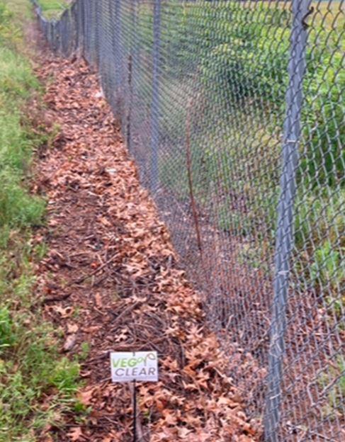 Herbicides are used for total vegetation eradication for maintaining clear fence lines, gravel, transmission substations, and sensitive sites. Nonselective herbices can be applied selectively by experienced applicators