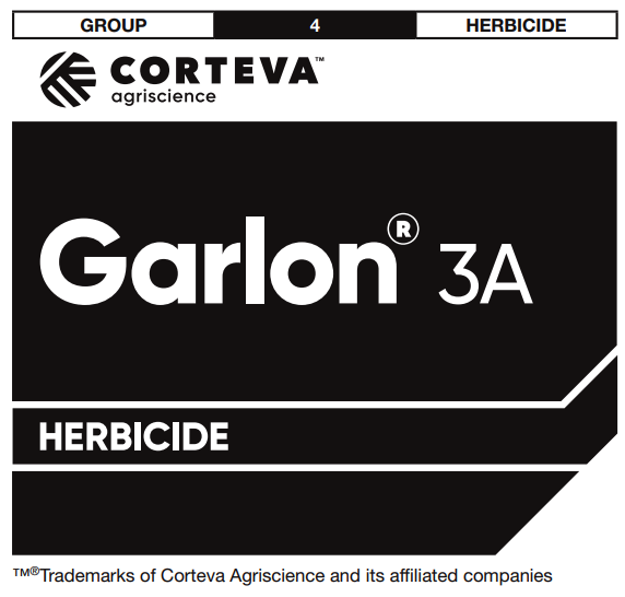 Garlon 3 Label Herbicide Industrial Application Directions How to Use