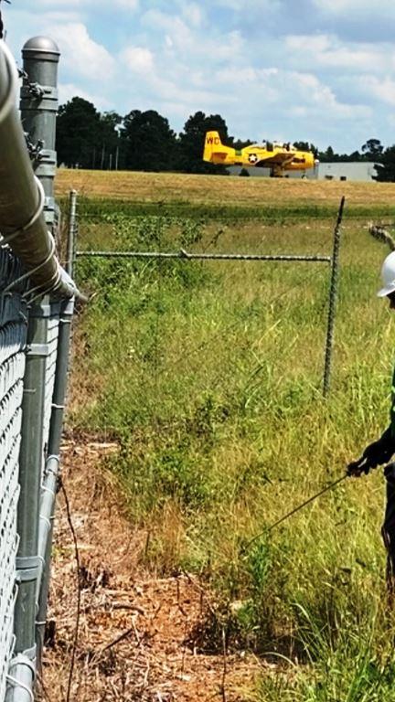 Industrial Vegetation Control: Serving Atlanta, GA and North Charleston SC, VegClear is a top provider of industrial vegetation control for fences and taxi ways of airports. We customize herbicide solutions to control invasive weeds and maintain property integrity at plane parking yards, cell towers, and commercial sites.