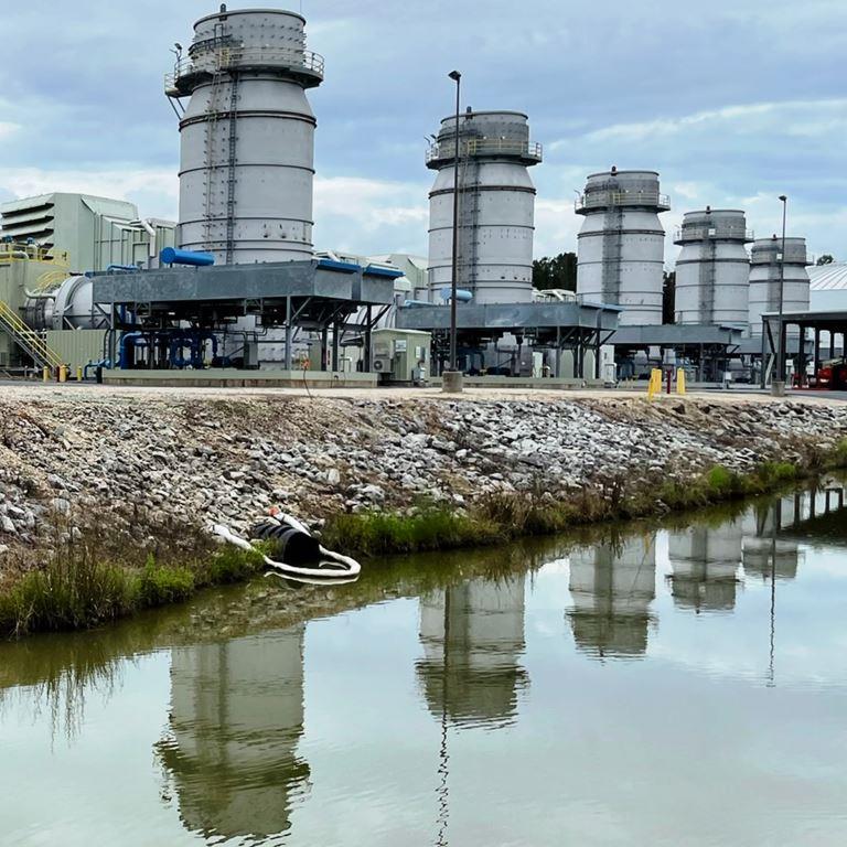Natural gas utility valve station gravel kept clear by VegClear’s vegetation management ensuring safe access, minimal regrowth, and compliance with utility standards.