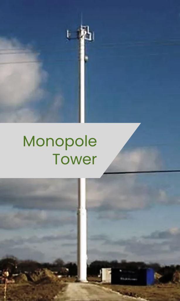 Spray Maintenance for Monopole Tower Bare Ground Gravel: Cell Site Monthly Vegetation Control Service Twelve Times Per Year