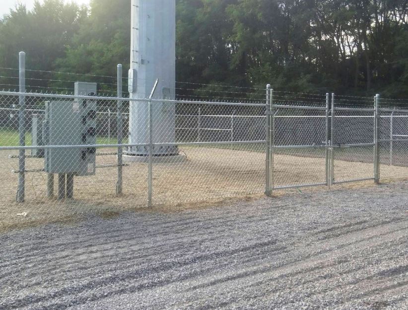VegClear TVC Total Vegetation Control Herbicide Applications Fenced Lot Tower Site Property Weed Control in South Georgia